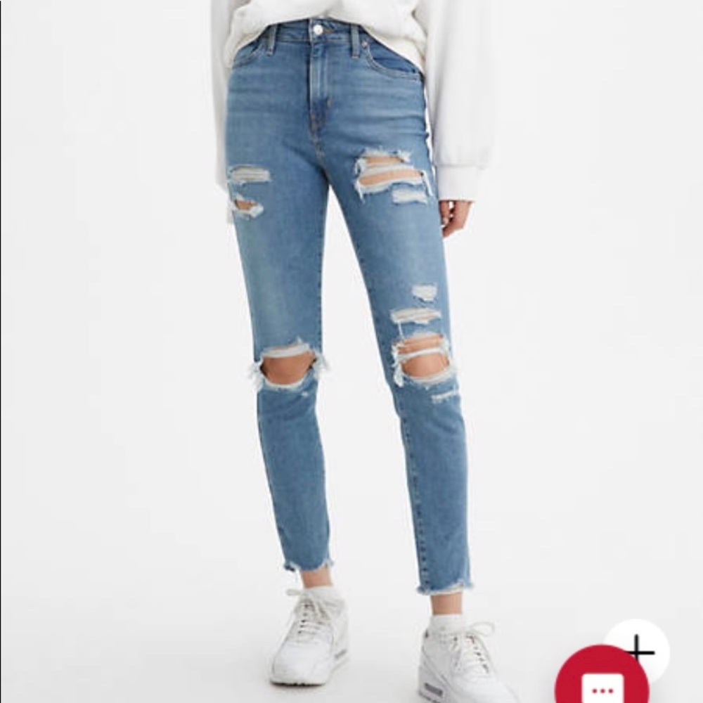 Levi’s high rise skinny